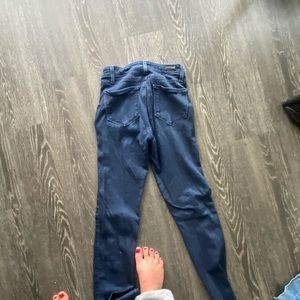 PAIGE size 24 dark wash skinny jeans